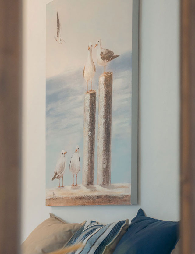 Διακόσμηση στον πρώτο όροφο