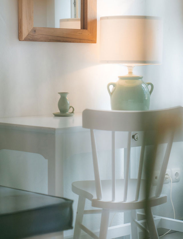 Στο υπνοδωμάτιο του πρώτου ορόφου