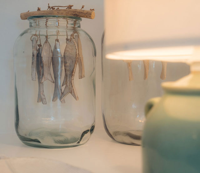 Μοντέρνα διακόσμηση στο Βίλα Γλάρος στη Σίφνο