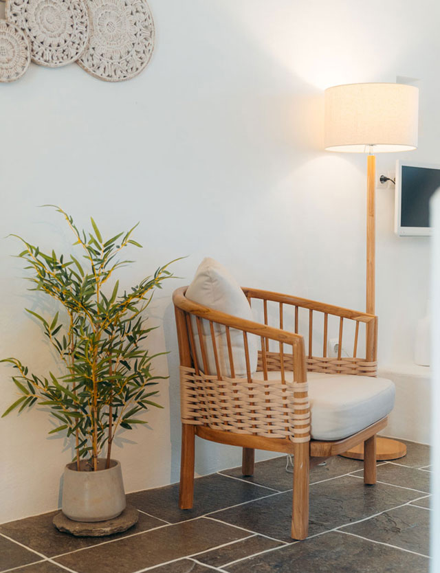 Το εσωτερικό του Βίλα Γλάρος στη Σίφνο